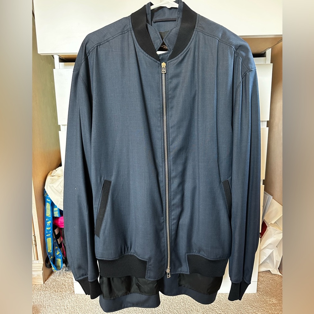 3.1 Phillip Lim Bomber Navy Jacket